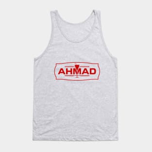 Ahmad Name T Shirt Ahmad Lable Desgin Birhday Gift  T-Shirt for ahmad Tank Top